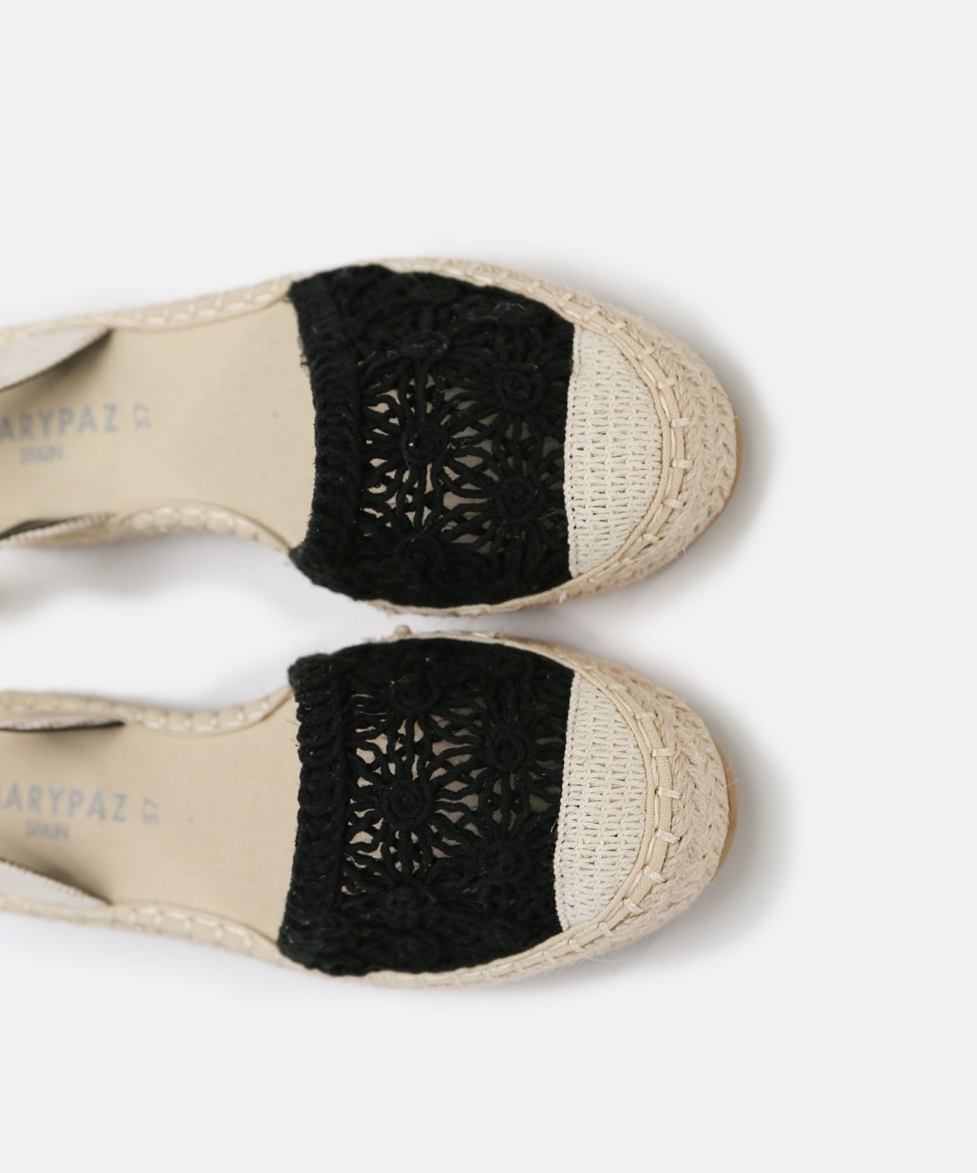 Alpargata plana atada image number null